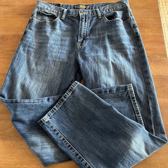 Lucky 429 Jeans Adult Mens 34x30 Classic Straight Leg Blue Denim 28" inseam - Picture 1 of 10